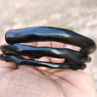 aksesoris GELANG AKAR BAHAR HITAM LILIT 3 asli alami dan natural