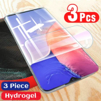 3PCS Hydrogel Film For Vivo Y11 Y100 Y02A V27 V27e Y56 Y55s Y35 Y73t Y02 Y52t Y16 Screen Protector For Vivo Y75s V25e Not Glass