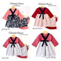 Baju Muslim Gamis Dress Hanbok Korea Hijab Anak Bayi Cewek