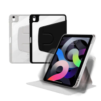 【Timo】iPad 10.2吋 360度旋轉硬背板平板保護套(含筆槽)