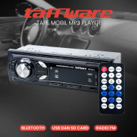 Taffware Tape Mobil Audio MP3 Player Bluetooth 5.0 60W with Remote - MP3-S211L Car