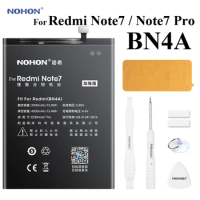 Nohon Battery For Xiaomi Redmi Note 7 Pro 7Pro Note7 BN4A 3900-4000mAh High Capacity Li-polymer Batteries For Mi Redmi Note 7Pro