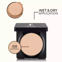 FLORMAR Flormar Wet & Dry Compact Powder - W07 Caramel Peach | Bedak Foundation Padat Two Way Cake