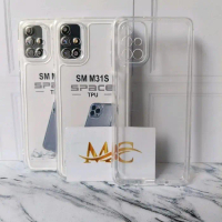 Case Sam M31s Softcase Clear Spase Bening Transparan Protec Camera Silikon Casing - CASE BENING, SA