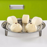 ชั้นวางไอน้ำสแตนเลส, มัลติฟังก์ชั่น, ชั้นวางนึ่งไอน้ำ, ครัวที่มีประสิทธิภาพ, 1pc, E5U0