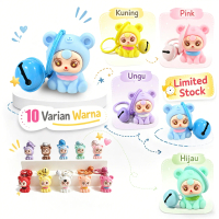 Spot 1PCS Resin Solid Kartun bBoneka Beruang Kreatif Kunci Gantung Aksesoris DIY
