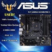 ASUS TUF GAMING B450M PRO S DDR4 4400MHz 128G,M.2, HDMI 2.0B, type C and native USB 3.1 Gen 2 Desktop AM4 CPU