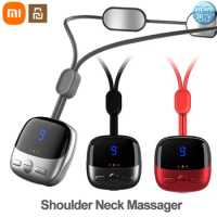 Xiaomi Youpin Smart Hanging Neck Shoulder Massager Mini Pulse Cervical Massage Hot Compress with Heating Cervical Neck Massage