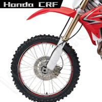 For Honda CRF 450R 450X/L CRF250R/X/L/F CRF230L/F 300L Motorcycle Tire Inner Ring Reflective Stripe Stickers Waterproof Decals
