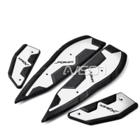 Motorcycle parts Front Rear Pegs Pedal plate For XMAX300 Footrest Footpads XMAX 125 250 300 2017-2020