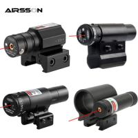 Tactical Mini Red Dot Laser Sights With Picatinny Rail Mount for Rifle Pistol Riflescope Sight Hunting Shooting Accessories