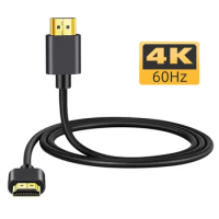 4K HDMI-Compatible Cable High Speed 18Gbps V2.0 Cable HDR 3D ARC Compatible for XBOX PS4 TV Projector PC