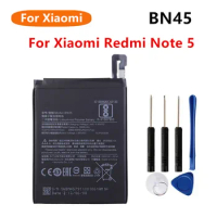 BN45 New Battery For Xiaomi Redmi Note 5 Note5 BN45 4000mAh Phone Replacement Batteries +Tools