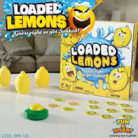 FASTKIDS Mainan Anak Loaded Lemon Family Fun Board Game Set MIN-120 Guessing Right or Get Soaked Gam