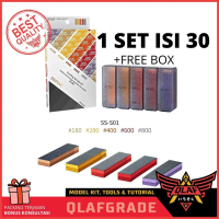 SANDING SPONGE SET ISI 30 grit 180-800 amplas DSPIAE