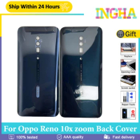 Original Back Cover For Oppo Reno 10x zoom Back Battery Cover CPH1919 PCCM00 Housing Door Rear Case With Camera Lens Replacement