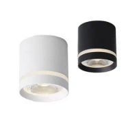 Dimmable Cylinder LED Downlights 7W 10W 12W 15W 18W COB LED Ceiling Spot Lights AC85~265V LED Background Lamps Indoor Lighting