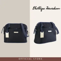 Phillipe Jourdan Domine Tas Selempang Wanita Blue (Canvas)