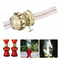 Lamp holder Oil Lamp-Wick Holder 38 Hole Kerosene Lamp Head Retro Kerosene Lamp Cap Glass Oil Lamp Core Accessories