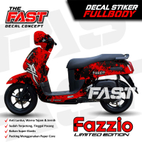 TERBARU Stiker Decal YAMAHA FAZZIO Full Body Sticker variasi Yamaha FAZZIO Fullbody MOTIF HAYABUSA D