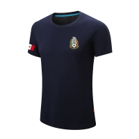 墨西哥Mexico國家隊服足球運動訓練上衣半袖短袖T恤夏季寬松純棉
