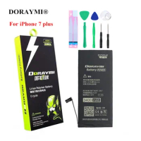 DORAYMI Battery for Apple iPhone 7 Plus 7Plus 7P Replacement Phone Batteries 3400mAh High Capacity Bateria With Tools
