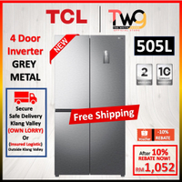 [FREE SHIPPING] Hisense / TCL 520L  4 Door Inverter Fridge Refrigerator RQ515N4AB1  Refrigerator