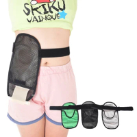 Breathable Ostomy Bag Hanging Bag Portable Washable Waterproof Retractable Belt Adjustable With Cover Portable Colon Ostomy Bag