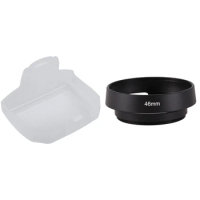 Flash Diffuser Bounce Cover For Yongnuo Speedlight With 46Mm Lens Hood For 25Mm F1.4 35Mm F1.6 50Mm F1.8 Mirrorless