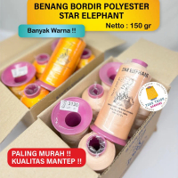 Star Elephant Benang Bordir Polyester Nett: 150 gram