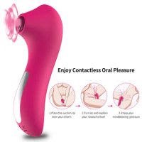 Nipple Clit Sucker Vagina Sucking Vibrator For Women Powerful Clitoris Vacuum Stimulator Female Masturbator Adult 10 Modes