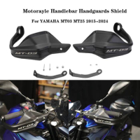 MT 03 25 Motorcycle Handlebar Handguards Shield For YAMAHA MT03 MT25 2015-2024 Motorcycle Accessories MT-03 Hand Guard Protector