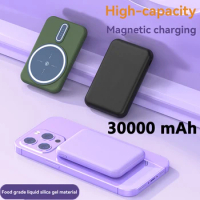 Magsafe Magnetic Power Bank 30000mAh Portable Wireless Fast Charging High Capacity For iPhone Samsung Xiaomi External Battery