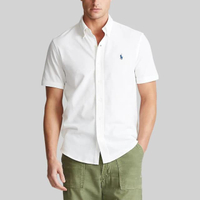 เสื้อเชิ้ต Featherweight Mesh Shirt สีขาว
