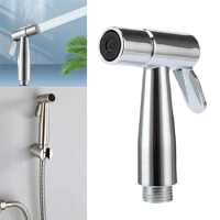 G1/2" ABS Toilet Douche Bidet Head Handheld Spray For Sanitary Shattaf Shower Hand Sprayer Shower Head Bathroom Bidets Faucet