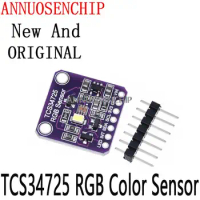 RGB Color Sensor with IR Filter And White LED For Arduino UNO R3 TCS34725