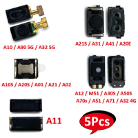 5Pcs，For Samsung A51 A71 A70S A41 A50S A10 A11 A12 A20E A21S A30S A31 A32 4G A90 5G Ear Earpiece Speaker Flex Replacement Part