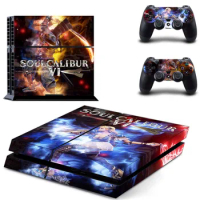 Soulcalibur VI PS4 Skin Sticker For Sony PlayStation 4 Console and Controllers PS4 Skins Stickers Vinyl