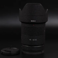 Camera Lens Body Sticker For Sony FE55 F1.8 FE 85mm FE85 FE35 1.8 FE35 F1.4GM F1.4 FE 55mm f/1.8 ZA Decal Skin Film Protective