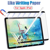 Magnetic Paper Feel Screen Protector Film for IPad Pro 11 2021 2020 IPad Air 4 Mini 5 IPad 9.7 10.9 7th 8th 9th Removable Film