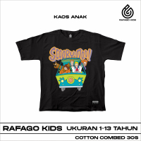 Rafago Kids Kaos Baju Anak Distro Scooby - doo Usia 1-13 Tahun