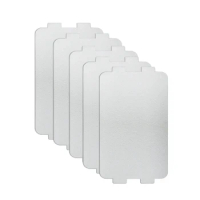 5pcs Thicker Spare parts for microwave ovens mica microwave 10.7*6.4cm mica sheets for Midea magnetron cap microwave oven plates