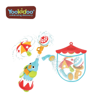 Yookidoo 以色列洗澡/戲水玩具-馬戲團小象