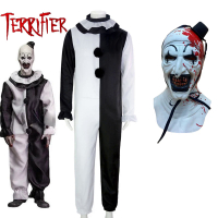 COSPIAY Art The Clown Cosplay Movie Terrifier 2 Art The Clown Cosplay Costume Jumpsuit Halloween Co
