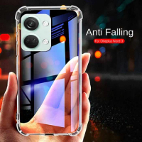 Transparent Slim Soft TPU Shockproof Cover For OnePlus Nord 3 Case Clear Silicone Back Coque One Plus Nord 3 Nord3 6.74in Fundas