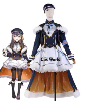 YouTuber Virtual VTuber Hololive Petra Gurin Combat Idol Outfits Anime Cosplay Costumes