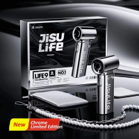 JisuLife Handheld Fan Life9 Chrome Limited Edition.