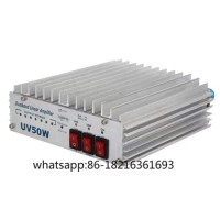 Professional HF Dualband linear cb radio power amplifier BJ-UV50W with high power output 136-174MHz/400-470MHz