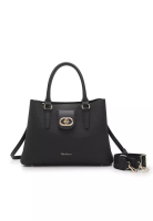 Wild Channel Women's Top Handle Bag / Sling Bag / Crossbody Bag (Tas Selempang / Tas Tangan) - Hitam