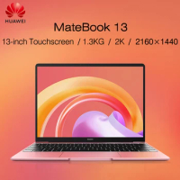 2021HUAWEI MateBook Mini PC Laptop i5-1135G7/i7-1165G7 16GB 512GB Netbook 13 Inch 2K Touchscreen Iris Xe Graphics Notebook Pink